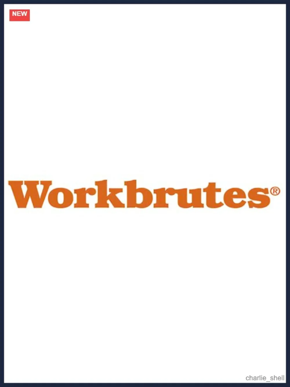 Workbrutes Rubber Overshoe Waterproof Slip-On Shoe Cover Durable Low-Profile